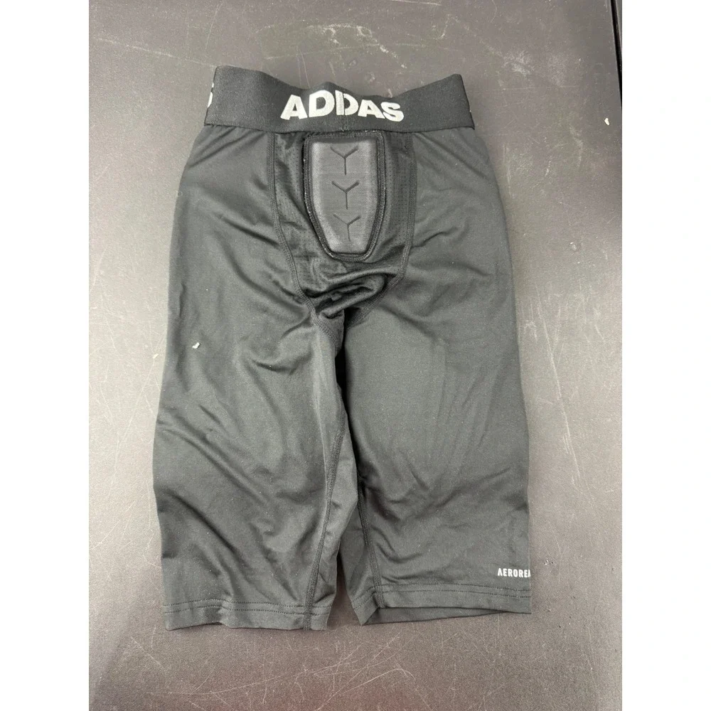 Adidas Aeroready Padded Compression Shorts Mens XL‎ Black Football Basketball